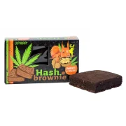 brownie au cannabis cbd et noix de la marque euphoria - paquet de 50 g