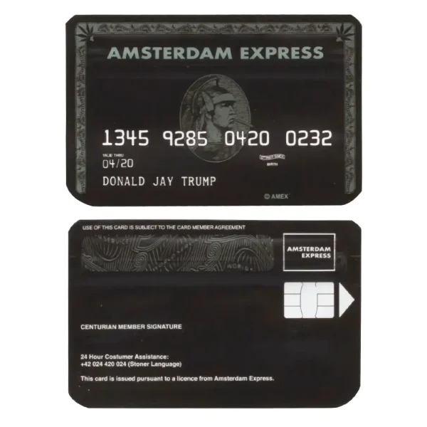 pochon hermétique pour cbd et herbe weed - american express