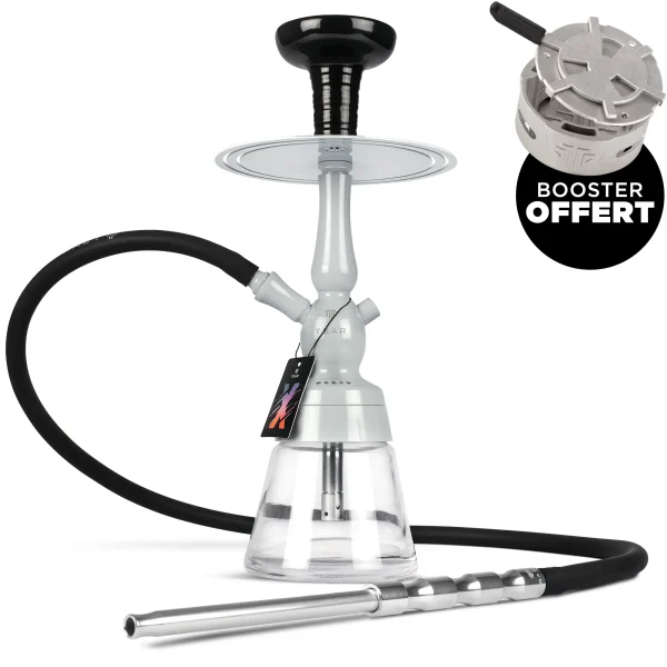 Chicha TSAR Molotov Edition Limitée Gris Nardo + Système de chauffe TSAR BOOSTER OFFERT.