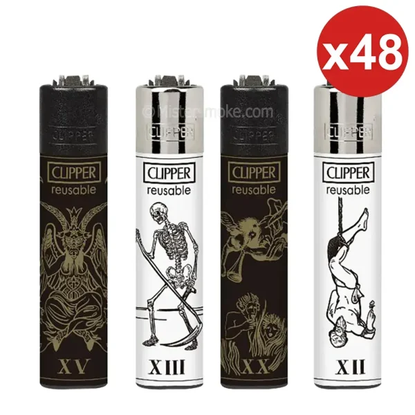 clipper lot économique - boite de 48 - collection fortune tarot