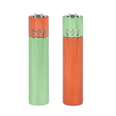 clipper métal coloré safari orange vert