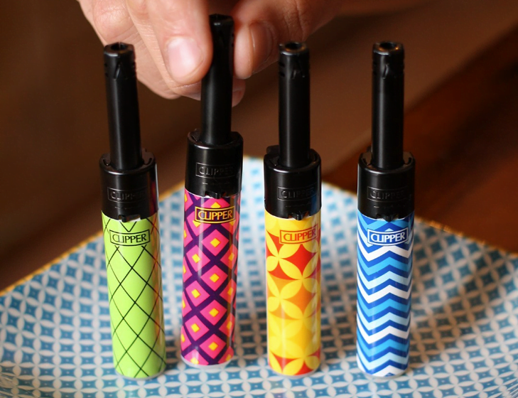 clipper mini tube allume gaz