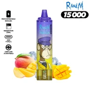 puff 15000 taf mangue glacée tornado randm avec écran led