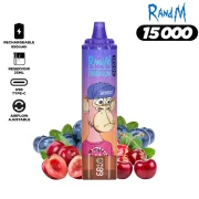 puff Blueberry Cherry Cranberry 15000 taff de Randm Tornado