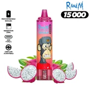 puff 15000 taff fruit du dragon de tornado randm