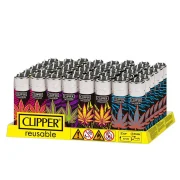 Clipper Mini Graff CBD - Boite de 48 briquets