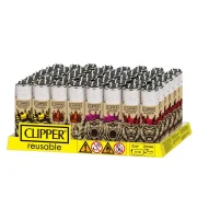 Clipper Mini King Safari – Boite de 48 briquets