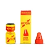 rush poppers with sniffer - Poppers RUSH Jaune original avec bouchon inhalateur offert