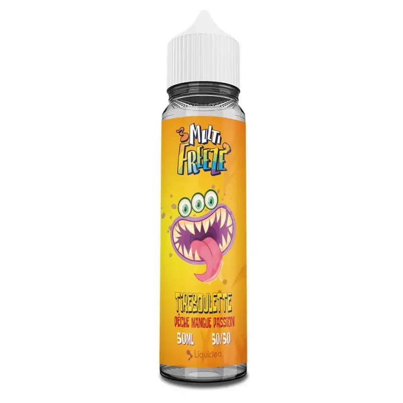 E-liquide Pêche Mangue Passion (Tireboulette) Liquideo - 50 ml