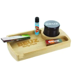 plateau fumeur pour rouler - fabriqué en bambou