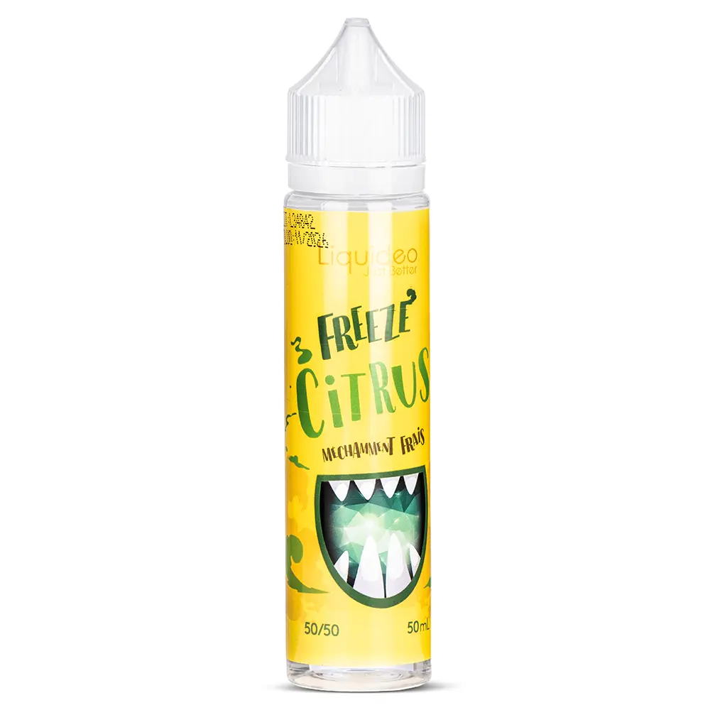 E-liquide Liquideo 50 ml Citrus Freeze - 0% de nicotine – Image 2