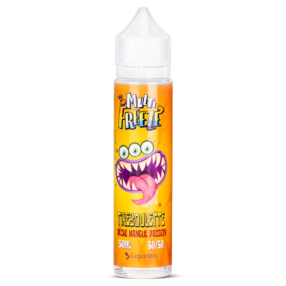 E-liquide Pêche Mangue Passion (Tireboulette) Liquideo - 50 ml – Image 2