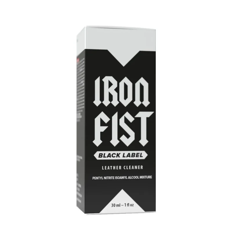 Poppers IRON FIST BLACK LABEL au meilleur prix