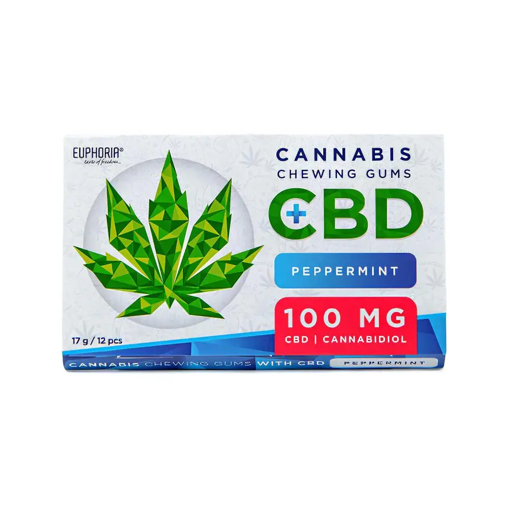 dosé à 100 mg de cannabidiol, les chewing gum au CBD sont parfaits pour profiter des bienfaits du CBD de manière discrète et efficace.