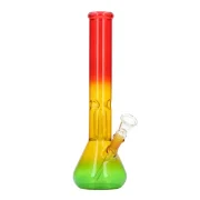 bang verre rasta avec percolateur et colonne ice