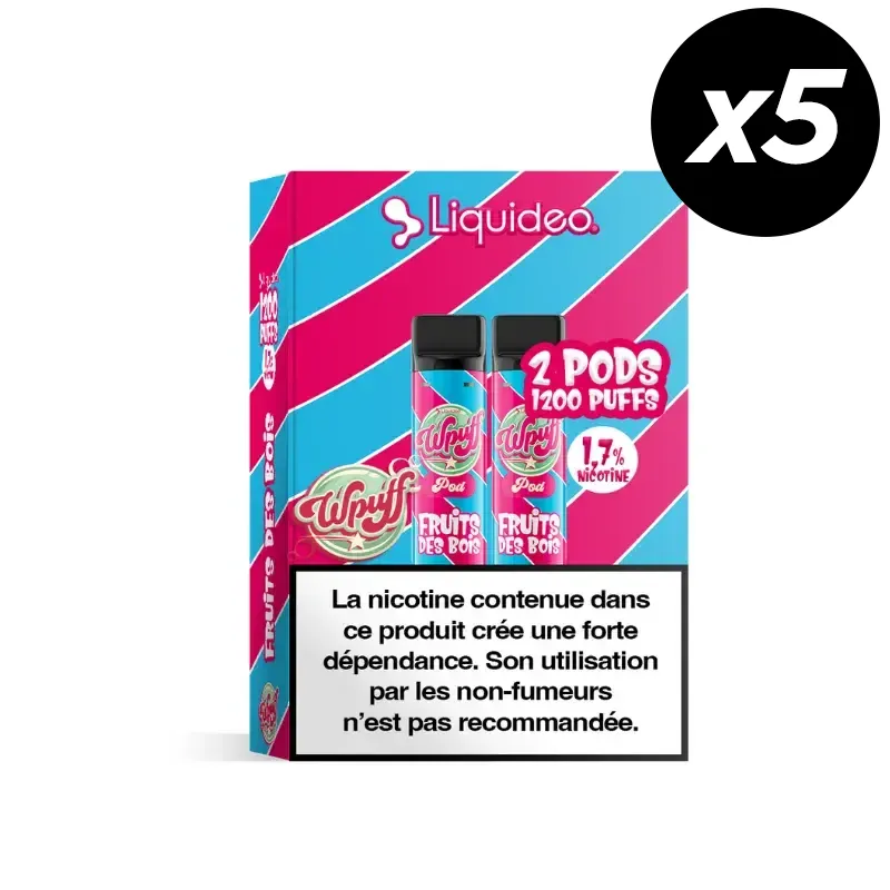 cartouche pod wpuff en lot - grossiste