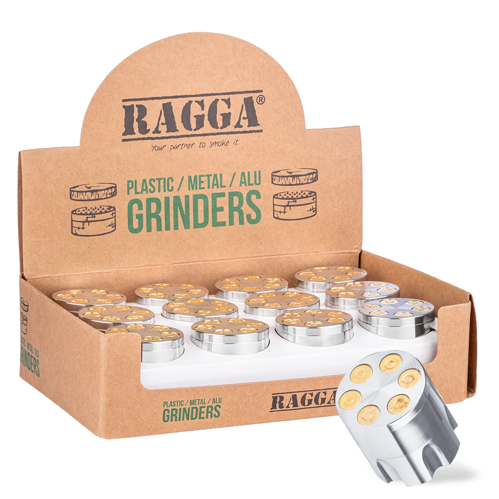 Grinder métal Barillet de Revolver 3 Parties – 42 mm