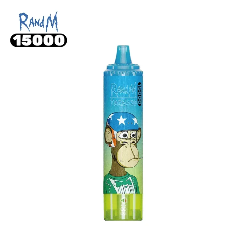 Puff sans nicotine rechargeable Tornado - goût bonbon "gummy bear"