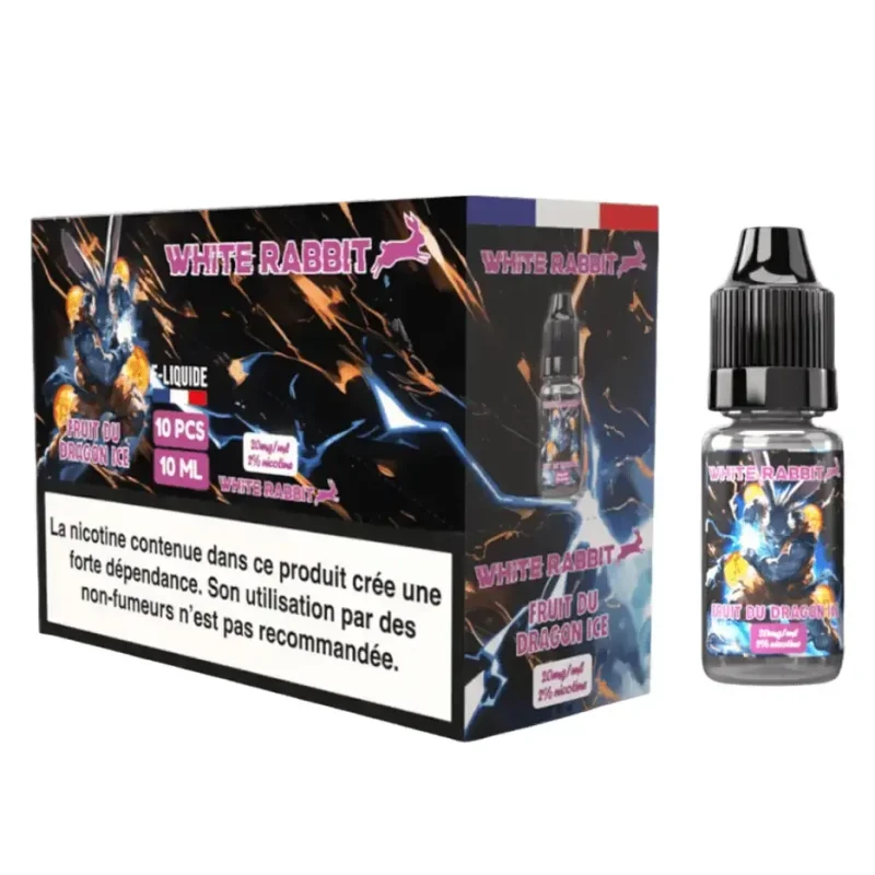 white rabbit e liquide dragon fruit ice