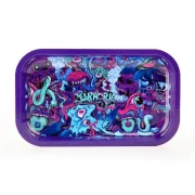 Plateau en métal Euphoria Psychedelic - 27x16 cm
