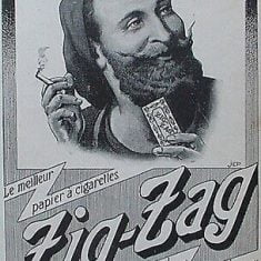 feuille a rouler zig zag
