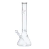 Bang en verre Leaf Beaker 35 cm - Pipe à eau en verre avec feuille de cannabis