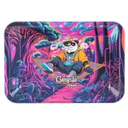 PLATEAU FUMEUR EN MÉTAL DESIGN GANGSTA PANDA AMSTERDAM