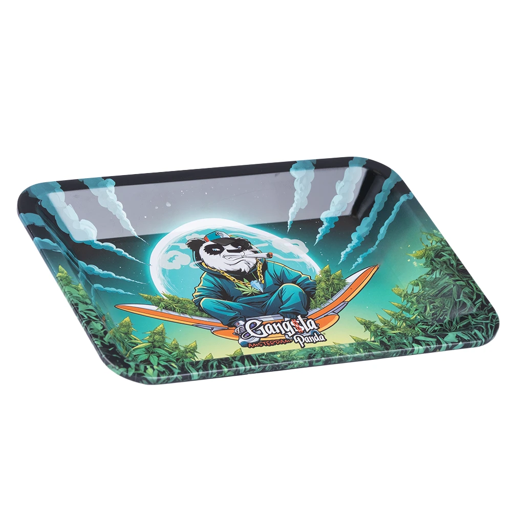 Plateau à rouler en métal Gangsta Panda - UFO – Image 2