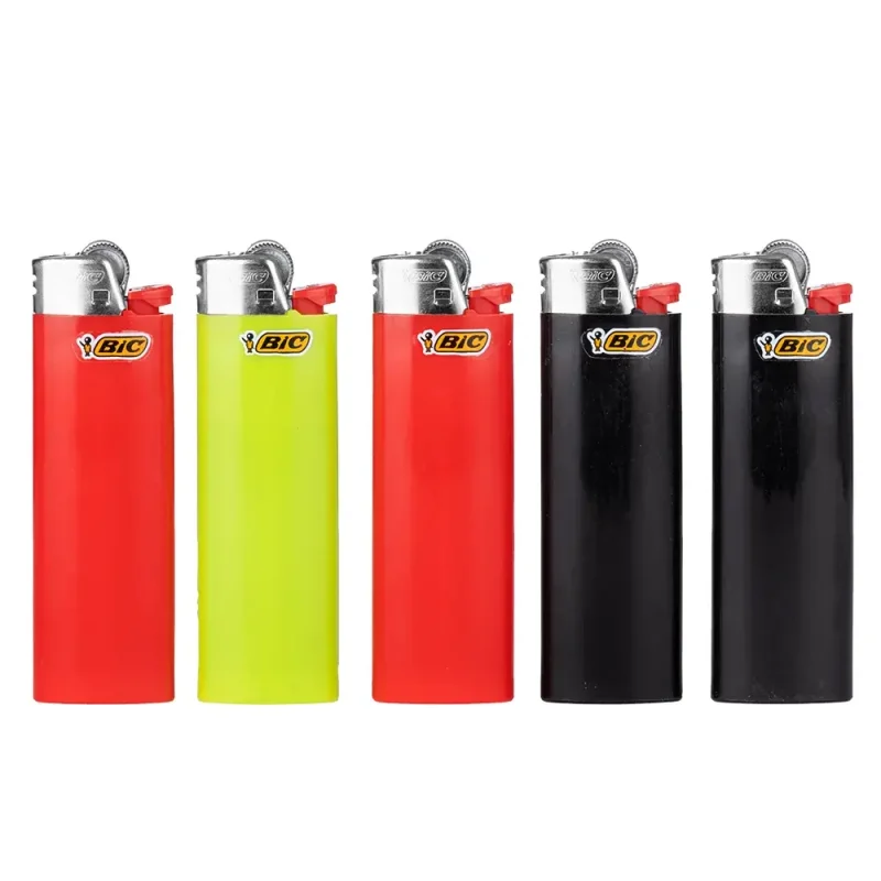 Set of 5 BIC Maxi lighters