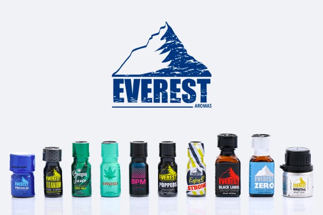Poppers Everest - Toute la gamme au meilleur prix sur Mistersmoke - Livraison 24h