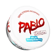 SNUS Pablo Exclusive 50mg Blue Raspberry - Sachets de nicotine sans tabac.
