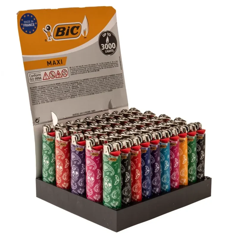 Briquets BIC Maxi Bandana x50