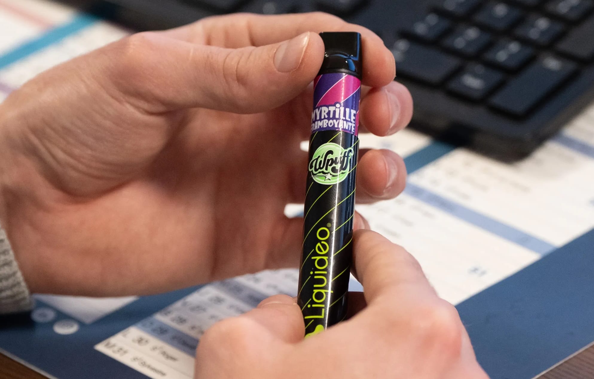 Mode d'emploi de la Wpuff rechargeable Liquideo Mistersmoke