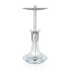 Chicha Steamulation Pure Clear - Narguilé haut de gamme en acier inoxydable.