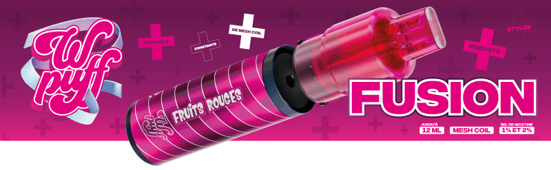 wpuff fusion - puff longue durée 15000 taff