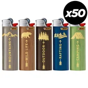 Briquets BIC Mini Adventure x50