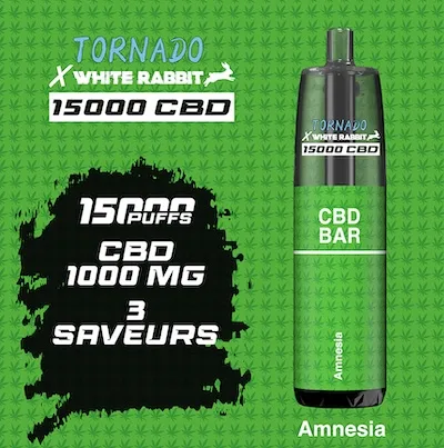 puff cbd amnesia puissante 1000mg.