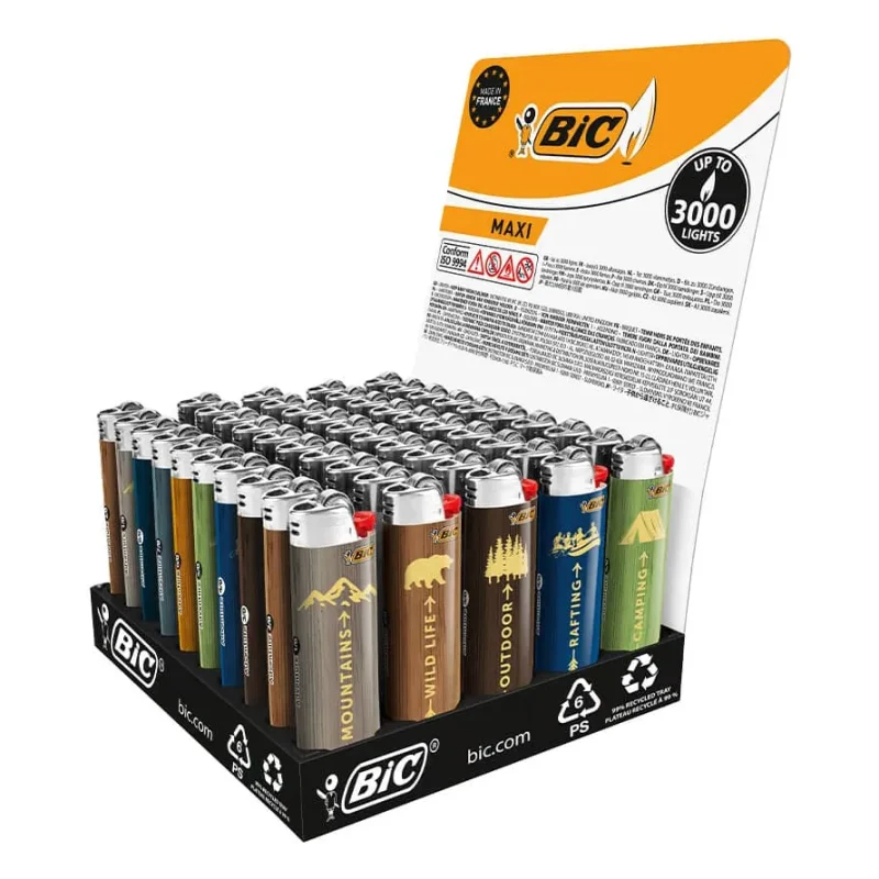 Briquets BIC Adventure x50