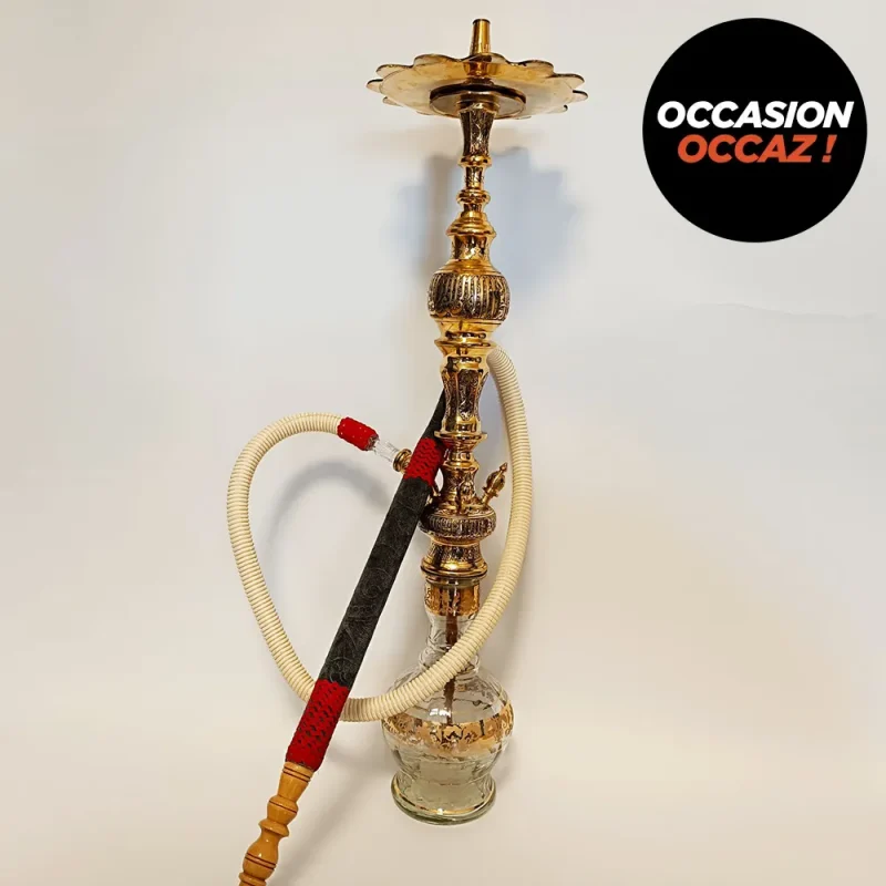 Grande Chicha traditionnelle égyptienne Shika Hookah Occasion - Réf 79