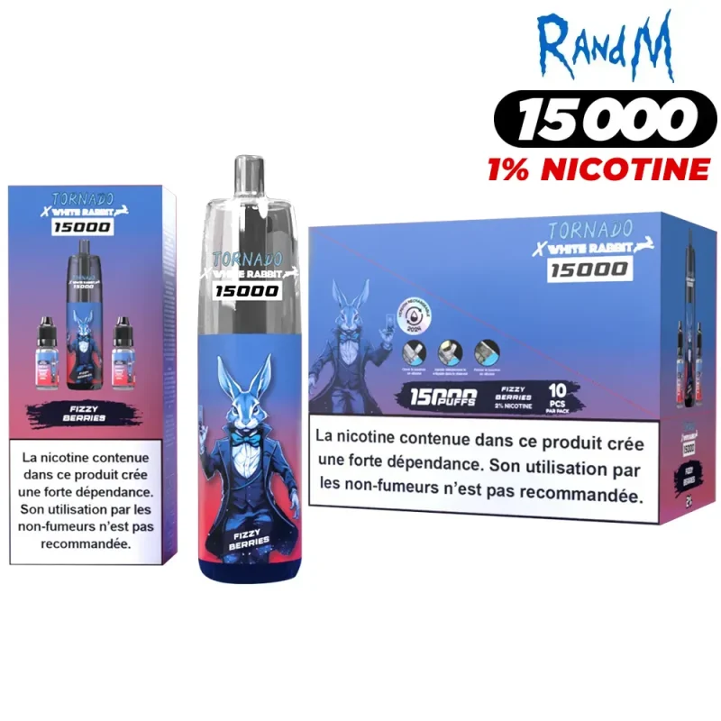puff 15k 1% - boite de 10