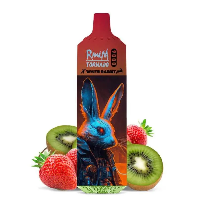 Puff 9000 sans nicotine - Kiwi Strawberry