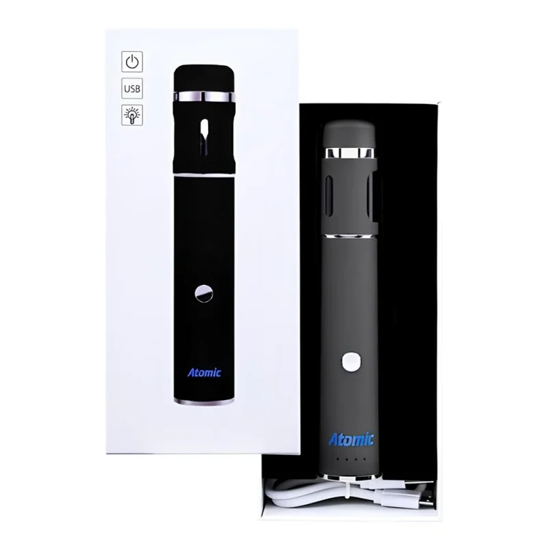 Compact et élégant, ce grinder électrique facilite la préparation de vos herbes sans effort. Livré avec câble USB, brosse et boîte premium.