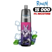 Puff 15k Tornado Blueberry Ice - 1% de nicotine - Version légale 2025
