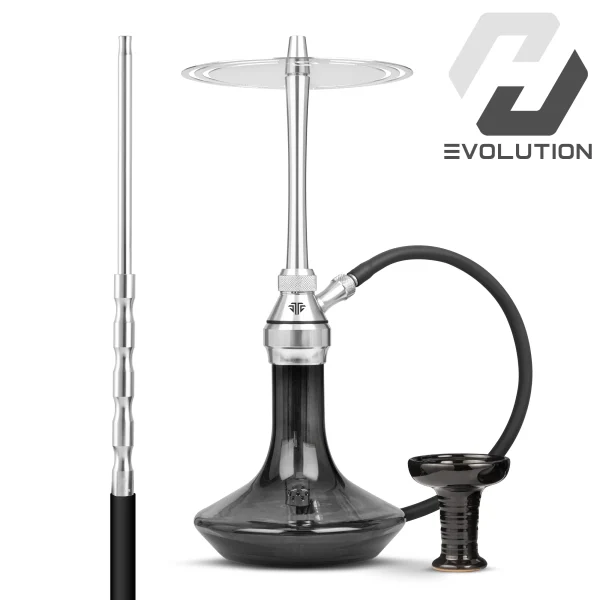 Tsar H-One Evolution Silver- Nouvelle chicha Tsar Hone avec purge personnalisable.