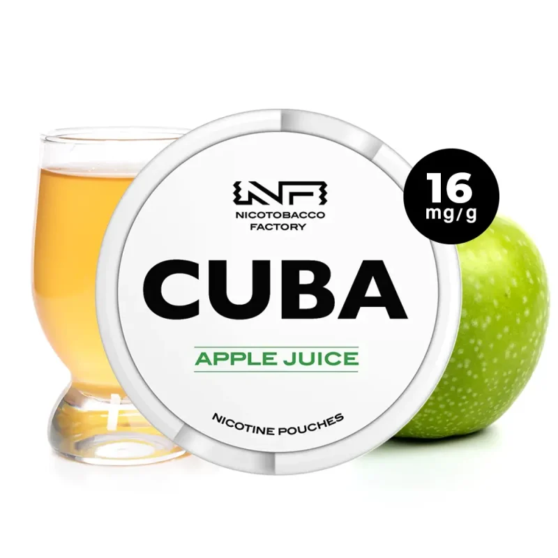 Snus CUBA White Apple Juice