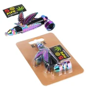 pipe en métal ragga + grille sous blister