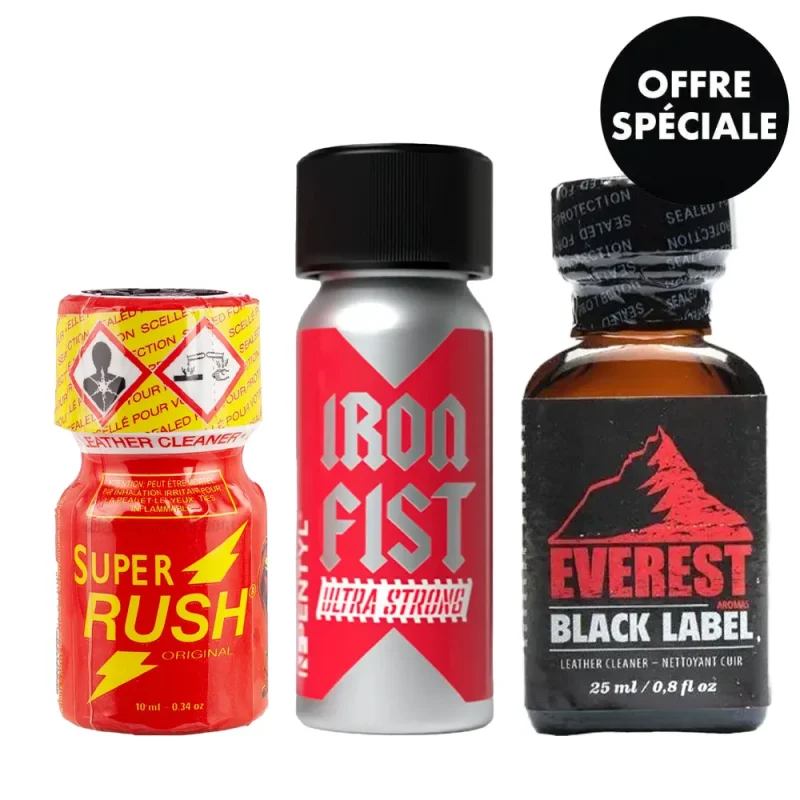 Pack Poppers Ultra Puissant - Petit prix