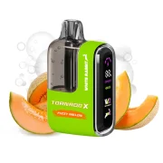 Puff 25000 taf JNR Tornado - Avec nicotine - Ecran LCD - Rechargeable USB -Goût melon