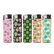 Lot de 5 Briquets électroniques rechargeables LUX – Design Headshop