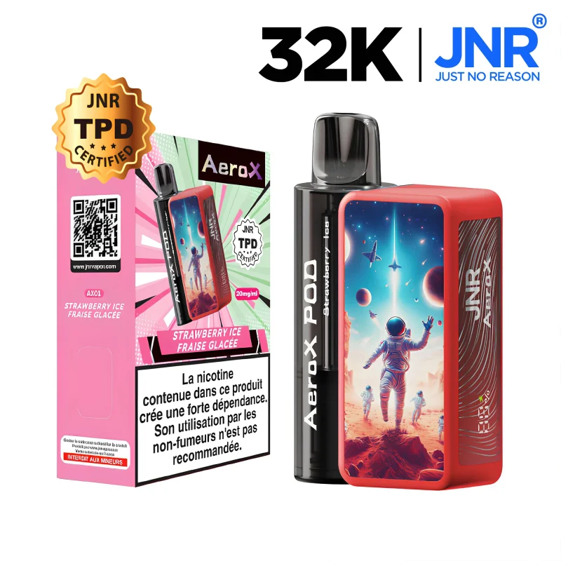Puff JNR 32K Strawberry Ice AEro X